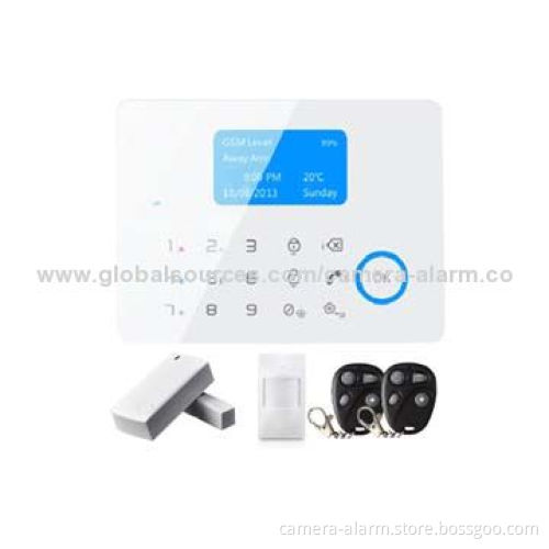 Intelligent Wireless GSM Landline Alarm System with Big LCD Display, Speed Dial Alarm